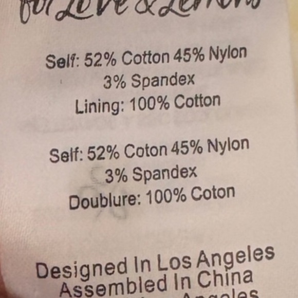 For Love and Lemons Mandy lace mini dress white medium - Picture 10 of 10